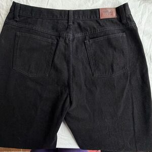 L.L. Bean Double L Relaxed Fit Woman’s 18 Black Jeans